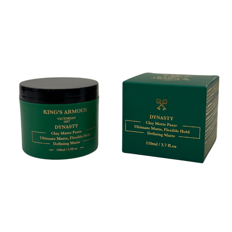 Kings Armour Hair Styling Clay Matte Paste Dynasty 110ml